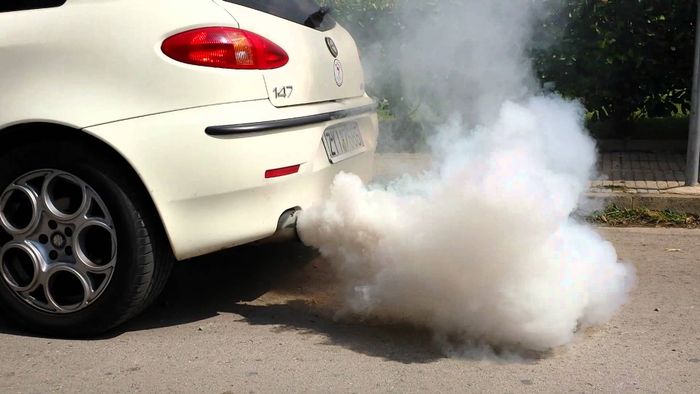 Causes Smoke from a Car